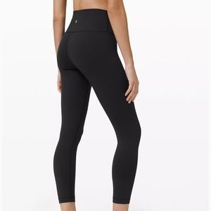 Black 25” Lulu lemon leggings